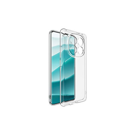 Xiaomi Redmi Note 14 Pro Plus Kılıf Kamera Korumalı Silikon Şeffaf Arka Kapak