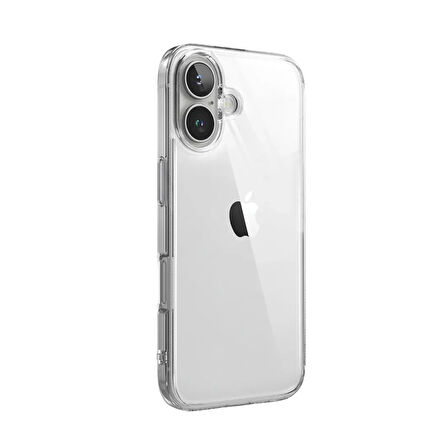 iPhone 17 Kılıf Kamera Korumalı Silikon Şeffaf Arka Kapak