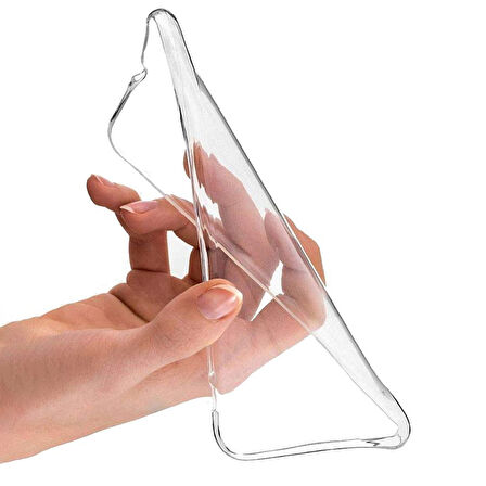 iPhone 17 Kılıf Kamera Korumalı Silikon Şeffaf Arka Kapak