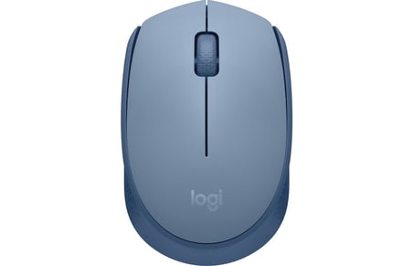  Logitech M171 USB Alıcılı Kablosuz Kompakt Mouse - Açık Mavi