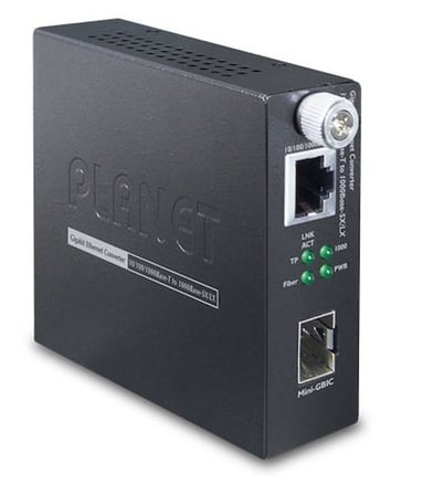 Planet PL-GST-802S 20 Km Gigabit 100Base SX miniGIC Media Converter
