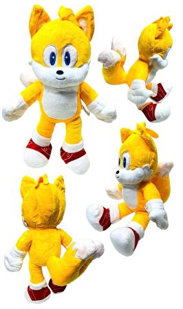 Sonic The Hedgehog Tails Peluş 35cm. Sonic Oyuncak Peluş