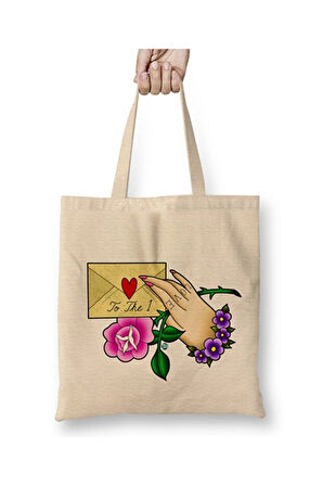 Taylor Swift Singer Bez Çanta Uzun Saplı Alışveriş Çantası Plaj Çantası