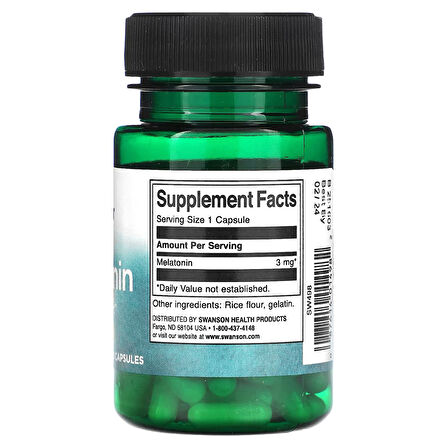 Melatonin 3mg 60 Kapsül