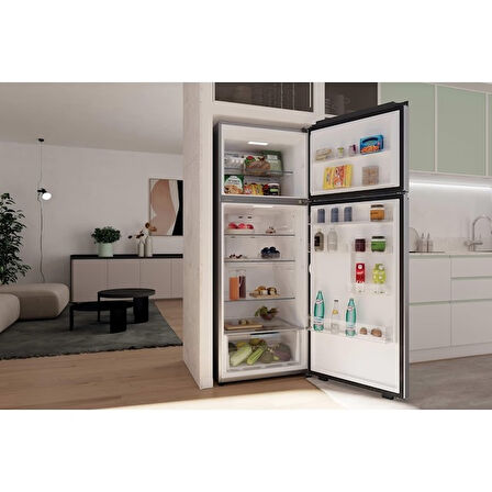 HODQ4T718EX E ENERJİ VERİMLİLİK SINIFI, INOX, 467 LT HACİM, TOTAL NO FROST, CİRCLE FRESH SOĞUTMA TEKNOLOJİSİ, 39 DB SES SEVİYES