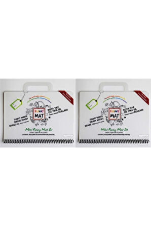 2 Adet Akademi Çocuk Funny Mat Mini Set