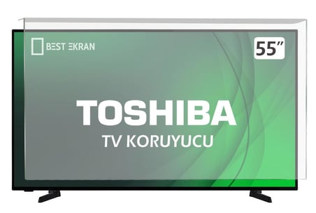 Toshiba 55QA4163DT Tv Ekran Koruyucu - Toshiba 55" inç 139 cm 140 Ekran Koruyucu