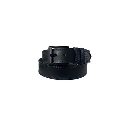 Fossil Siyah Suni Deri 4,5 cm Erkek Kemeri-115