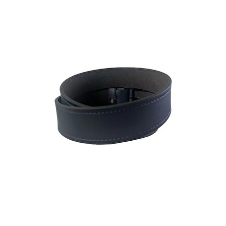 Fossil Lacivert Suni Deri 4,5 cm Erkek Kemeri -120 Cm