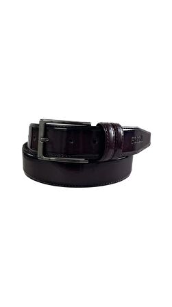 Fossil Bordo Rugan Suni Deri 3,5 cm Erkek Kemeri 120