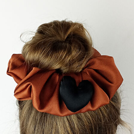 Woodycord Kalpli Saten Scrunchie Toka