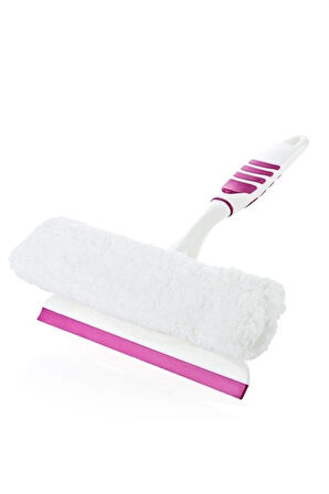 Bst® Pratik Kolay Mikrofiber Peluşlu Camsil Cam Silme Aleti Aparatı