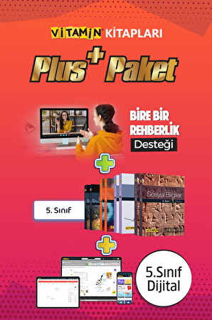 Rehberlik Destekli 5.Sınıf Dijital + 5.Sınıf 8 Kitap+Dijital