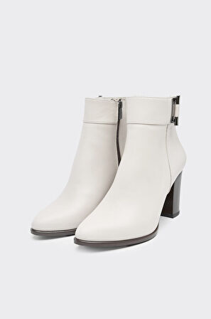 Hakiki Deri Topuklu Kadın Bot