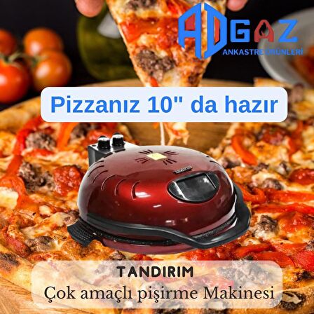 Tandırım Ekmek Pizza Lahmacun Yapma Makinesi