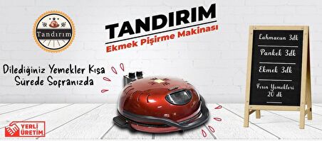 Tandırım Ekmek Pizza Lahmacun Yapma Makinesi