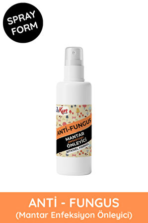 ByKurt Anti Fungus 200 ML  Orkide ve Yeşil Bitkiler İçin Bitkisel Mantar Önleyici Sprey