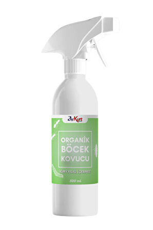 ByKurt Organik Böcek Kovucu 500ML Unlu Bit, Trips, Yeşil Bit, Kırmızı Örümcek Karşıtı