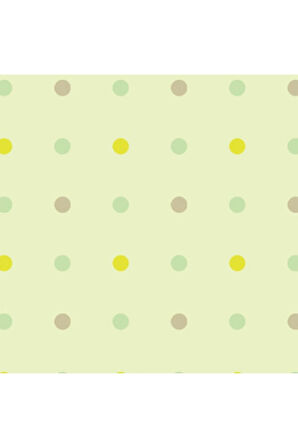 Renkli Noktalı Çocuk Odası Duvar Kağıdı - Adakids 8940-2