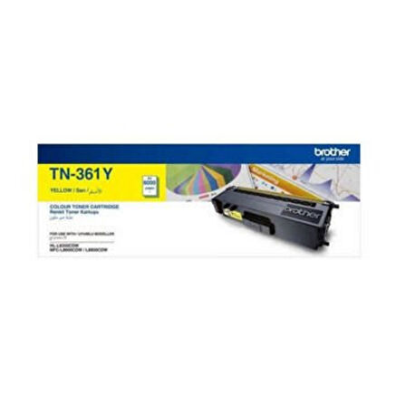 Brother TN-361 Sarı Yellow Orijinal Toner