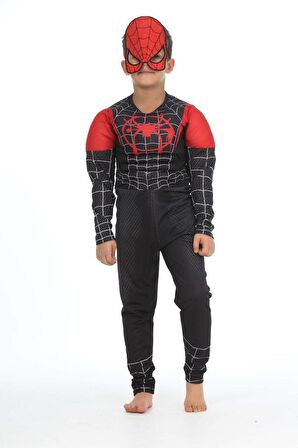 Yeni Sezon Sevilen Karakter Örümcek Adam / SpiderMan Kaslı Kostüm