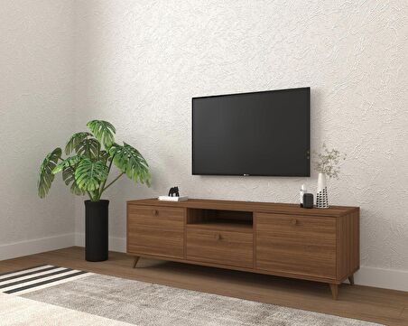 Conceptiva Relax TV Sehpası 140 Cm 3 Kapaklı Tv Ünitesi