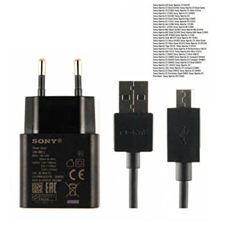 Sony Xperia Z Ultra C6833 Şarj Aleti Ve Data Kablosu Uch10