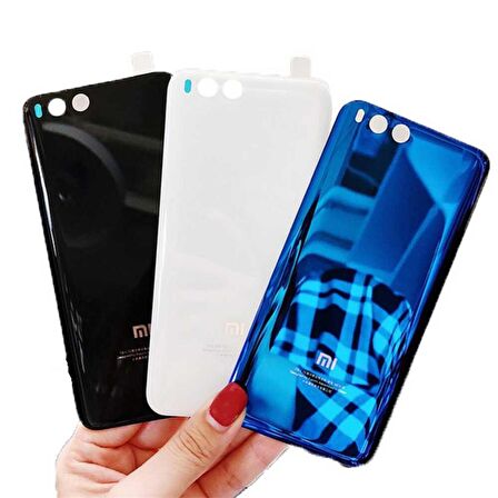 Xiaomi Mi 6 Arka Pil Batarya Kapak Cam