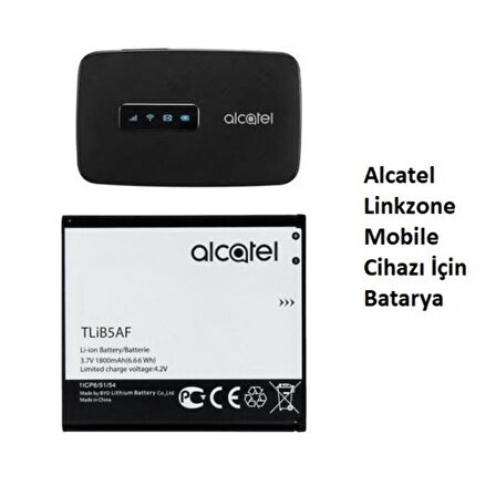 Alcatel Lınkzone Mobile Hotspot Tlib5Af Pil Batarya