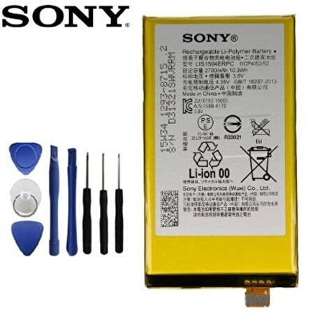 Sony Xperia Xa Ultra Pil Batarya Lıs1594Erpc ve Tamir Seti Kutu Ç