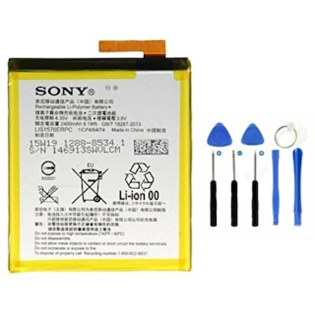 Sony Xperia M4 Aqua Pil Batarya E2303 Lıs1576Erpc ve Tamir Seti