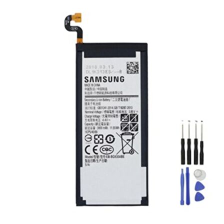 Samsung S7 Pil Batarya G930 Eb-Bg930Abe ve Tamir Seti