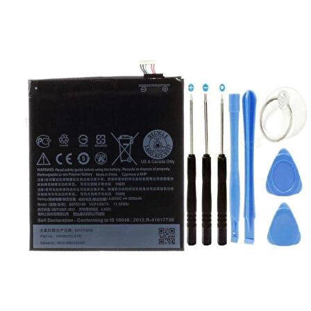 Htc Desire 10 Pro Pil Batarya B2Ps5100 ve Tamir Seti