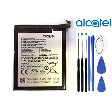 Alcatel Shine Lite 5080X Pil Batarya Ve Tamir Seti Tlp024Cc