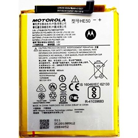 Motorola E4 Plus Batarya Pil He50