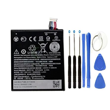 Htc Desire 530 Pil Batarya ve Tamir Seti B2Pst100