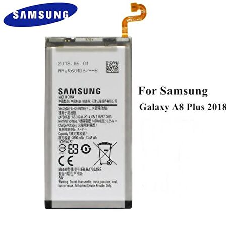 Samsung Galaxy A8 Plus 2018 A730 Batarya Pil Eb-Ba730Abe