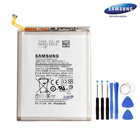 Samsung M20/M30 Eb-Bg580Abu Pil Batarya Servis