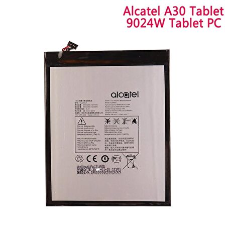 Alcatel A30 Tablet Pil Batarya 8082 9024W Tlp040J1