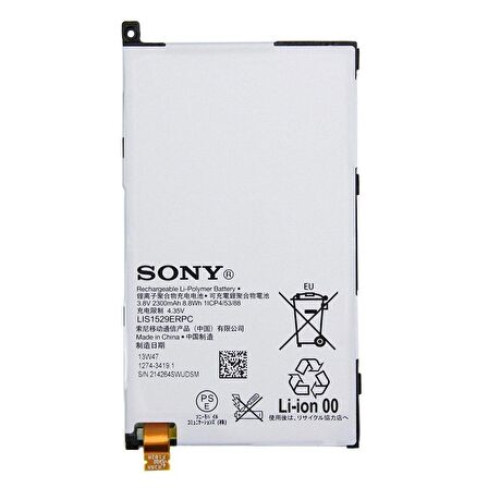 Sony Xperia Z1 Compact Mini Pil Batarya ve Tamir Seti Lıs1529Erpc