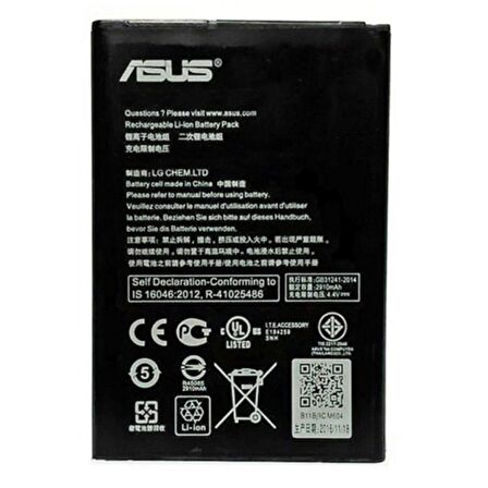Asus Zenfone Go Pil Batarya G500Tg/Live 5.0 C11P1506