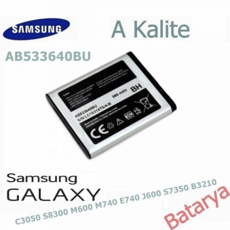 Samsung Ab533640Bu Batarya C3050 S8300 M600 M740 E740 J600 S7350