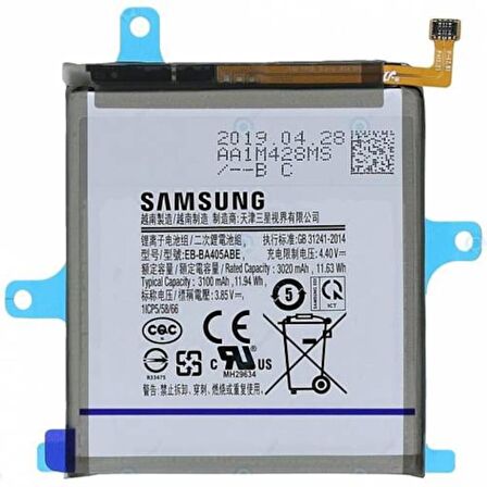 Samsung Galaxy A40 Sm-A405 Eb-Ba405Abe Batarya Pil 3100M