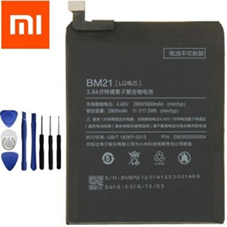 Xiaomi Mi Note 1 Pil Batarya Bm21 ve Tamir Seti