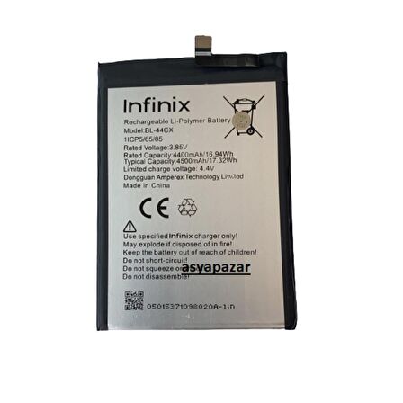 Infinix Zore 8 Pil Batarya Bl-44Cx