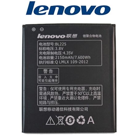 Lenovo S580 Pil Batarya A785E - A620T - A628T Bl225