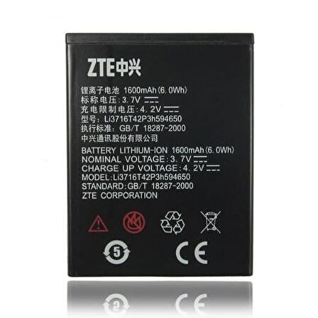 Zte Blade 2/Avea Intouch 2 Pil Batarya