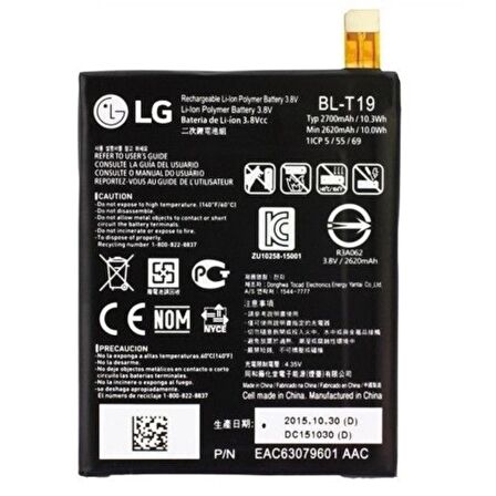 Lg Nexus 5X H791 Pil Batarya ve Tamir Seti Bl-T19