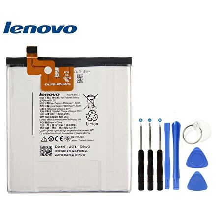 Lenovo Vibe Z2 Bl230 Pil Batarya + Tamir Seti