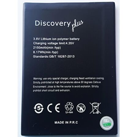 General Mobile Discovery Plus Pil Batarya